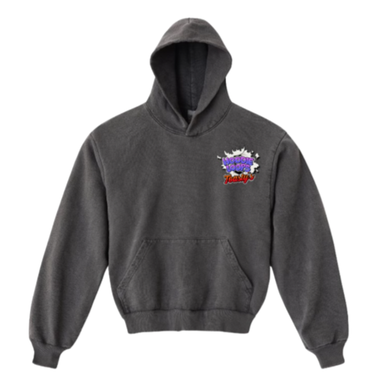 'Hoodie Loops: A Hood Story' (Vintage Black Hoodie)