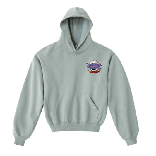'Hoodie Loops: A Hood Story' (Sage Hoodie)