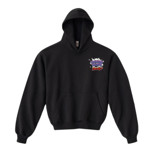 'Hoodie Loops: A Hood Story' (Off-Black Hoodie)